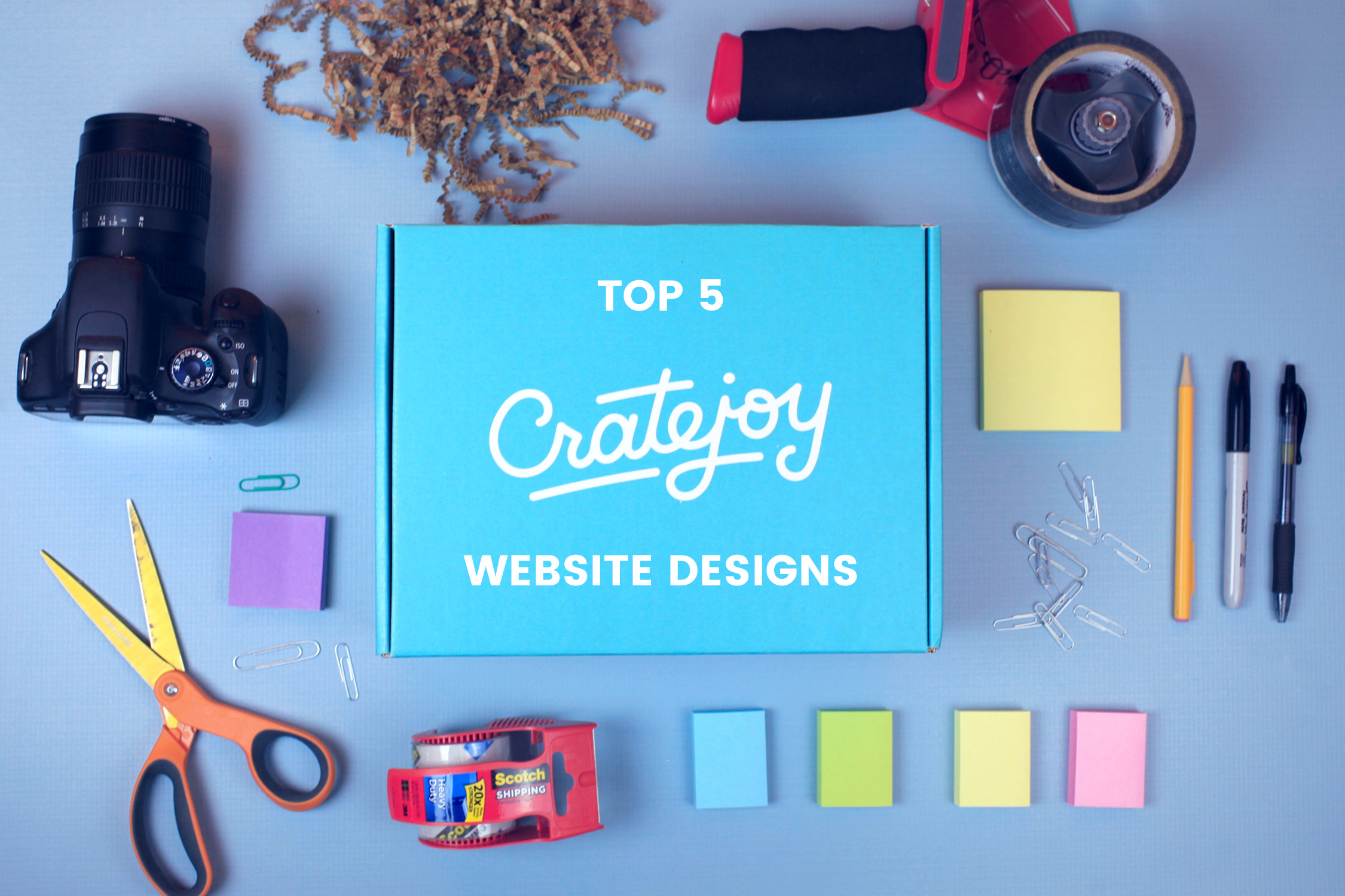 Top 5 Best CrateJoy Website Designs